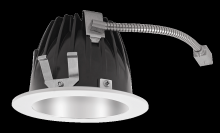 RAB Lighting NDLED6RD-50NHC-M-W - RECESSED DOWNLIGHTS 20 LUMENS NDLED6RD 6 INCH ROUND UNIVERSAL DIMMING 50 DEGREE BEAM SPREAD 4000K