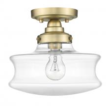 Acclaim Lighting IN20070ATB - 1-Light Convertible Semi-Flush