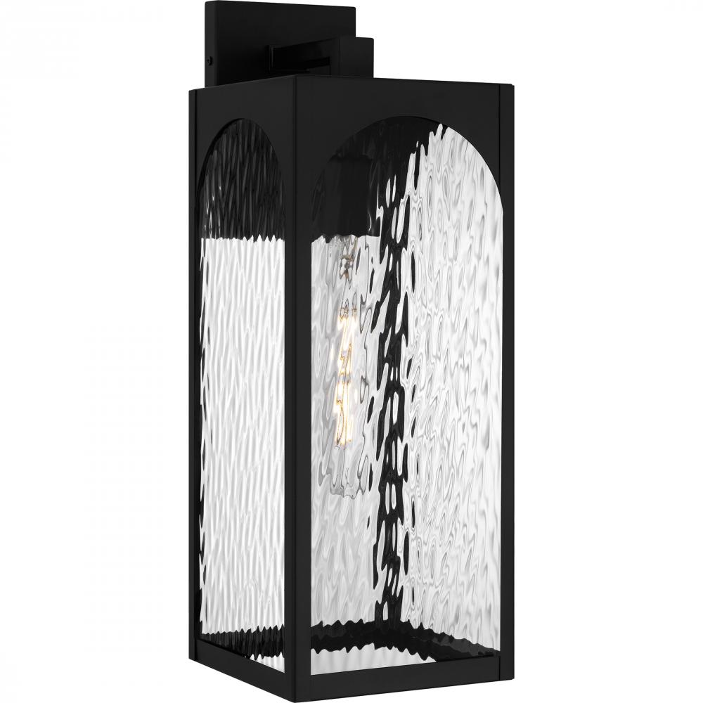 Dallington 1-Light Matte Black Outdoor Wall Lantern