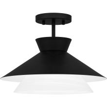 Quoizel QSF6171MBK - Quoizel Semi-Flush Mount