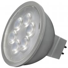 Satco Products Inc. S11394 - 4.5 Watt MR16 LED; Silver Finish; 4000K; GU5.3 Base; 360 Lumens; 12 Volt