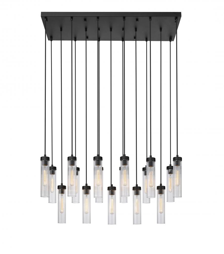 17 Light Linear Chandelier