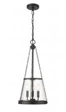 Z-Lite 341P12-MB - 3 Light Pendant