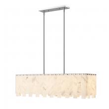 Z-Lite 345-40L-PN - 5 Light Linear Chandelier