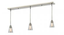 Z-Lite 428MP-3BN - 3 Light Linear Chandelier