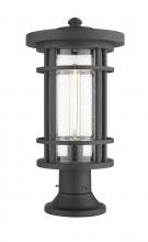 Z-Lite 570PHB-553PM-BK - 1 Light Outdoor Pier Mounted Fixture