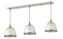 Z-Lite 718P13-3BN - 3 Light Linear Chandelier