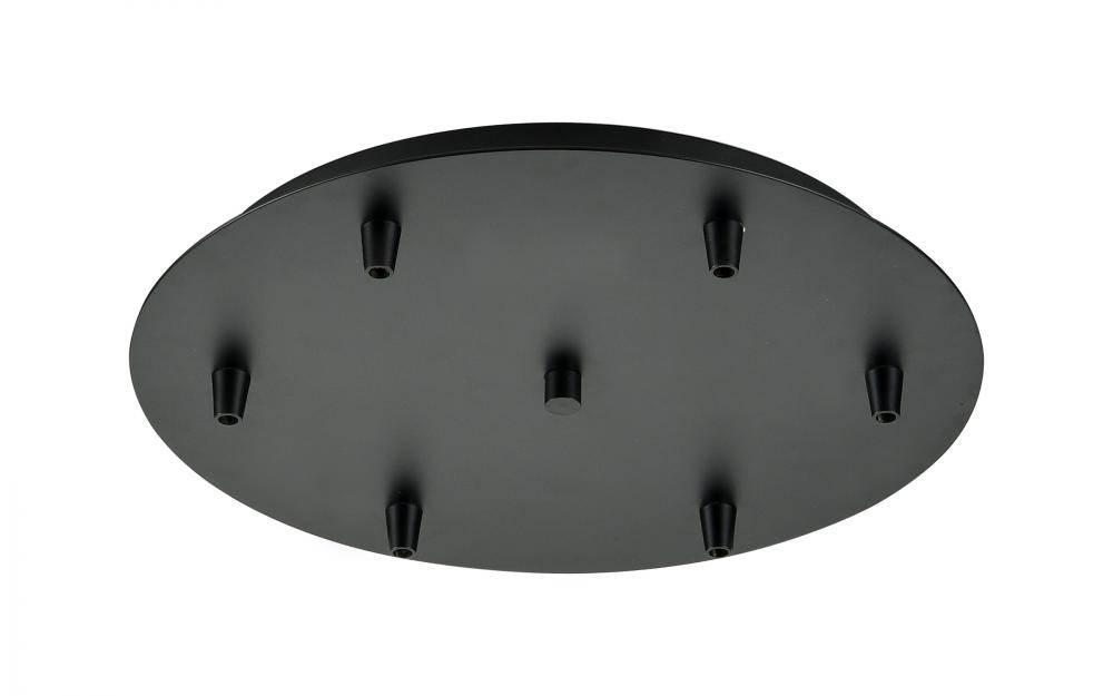 6 Light Round Multi Port Canopy