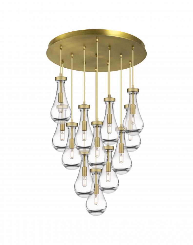 Owego - 12 Light - 24 inch - Brushed Champagne Bronze - Multi Pendant