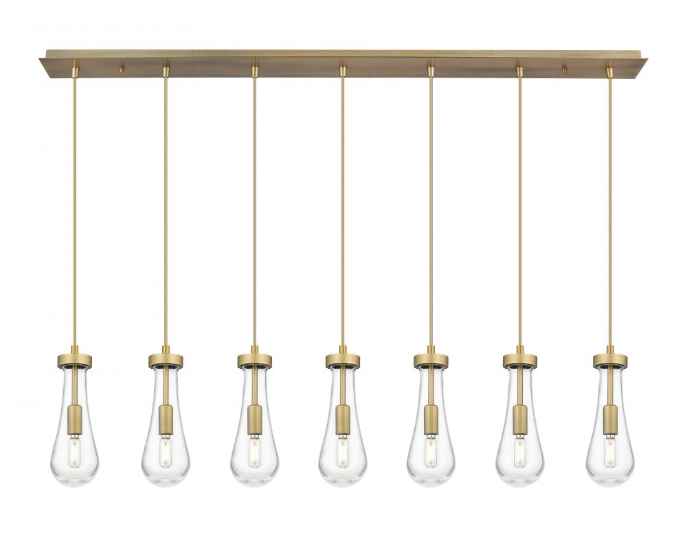 Owego - 7 Light - 49 inch - Brushed Champagne Bronze - Linear Pendant