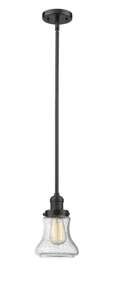 Bellmont - 1 Light - 7 inch - Oil Rubbed Bronze - Stem Hung - Mini Pendant