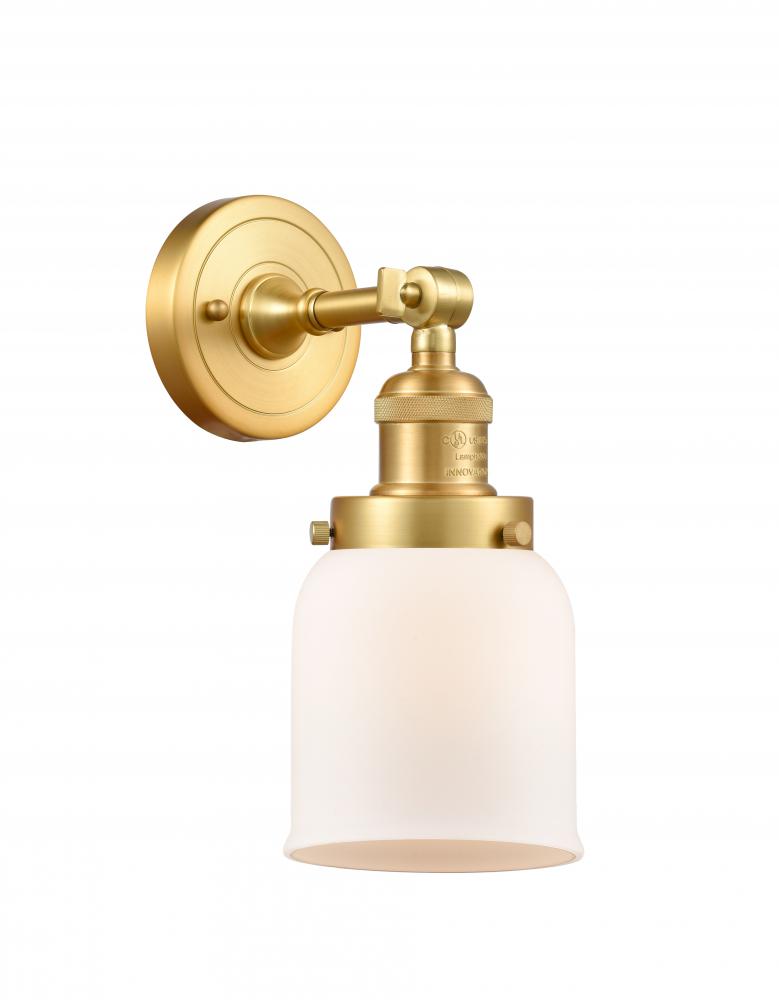 Bell - 1 Light - 5 inch - Satin Gold - Sconce