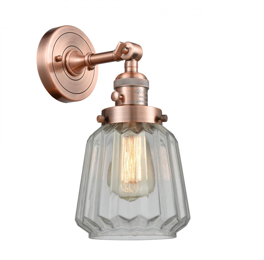 Chatham - 1 Light - 7 inch - Antique Copper - Sconce