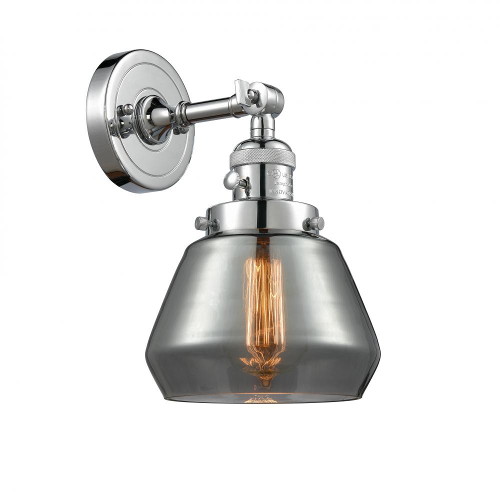 Fulton - 1 Light - 7 inch - Polished Chrome - Sconce