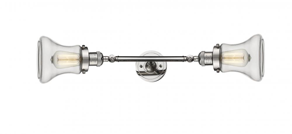 Bellmont - 2 Light - 6 inch - Polished Nickel - Bath Vanity Light