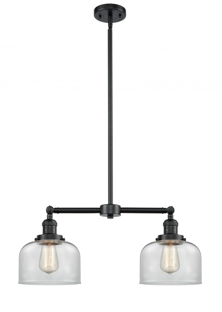 Bell - 2 Light - 21 inch - Oil Rubbed Bronze - Stem Hung - Island Light