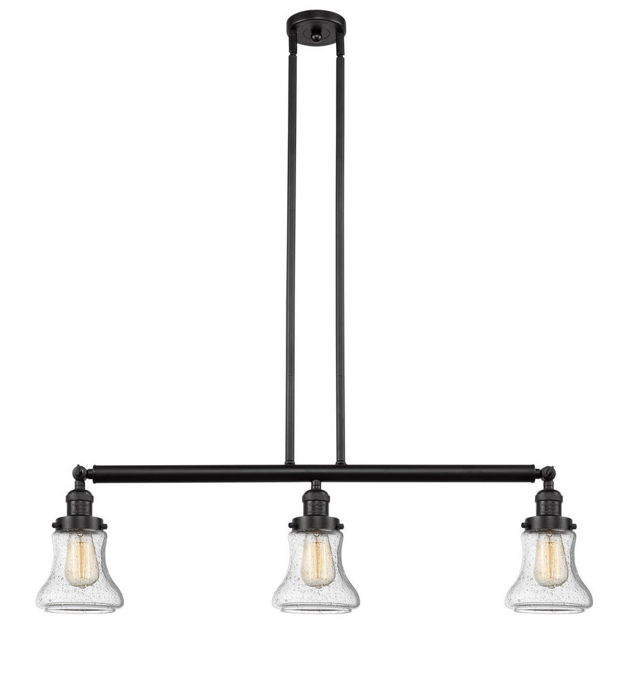 Bellmont - 3 Light - 39 inch - Oil Rubbed Bronze - Stem Hung - Island Light