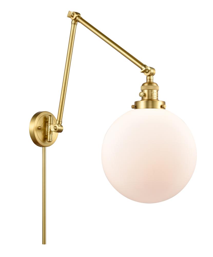 Beacon - 1 Light - 10 inch - Satin Gold - Swing Arm