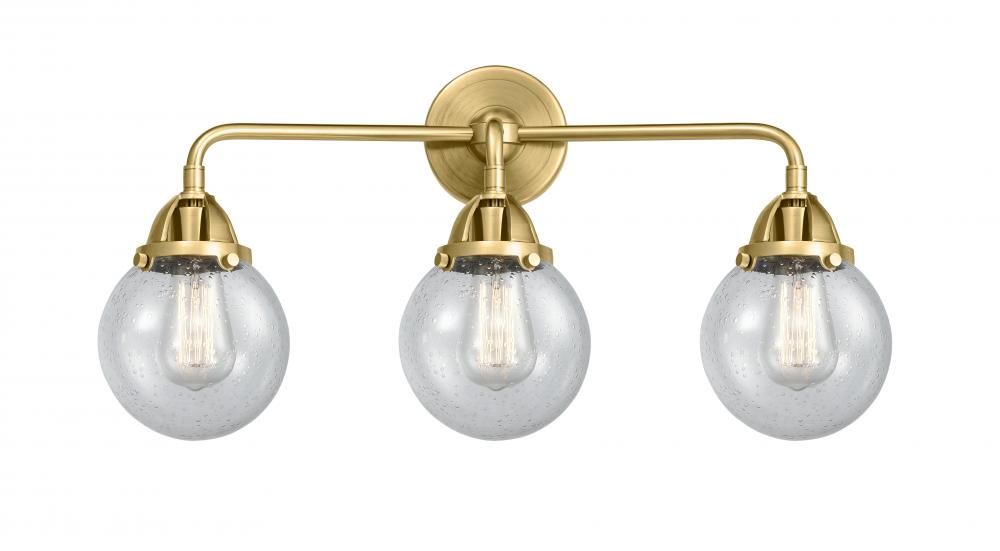 Beacon - 3 Light - 24 inch - Satin Gold - Bath Vanity Light