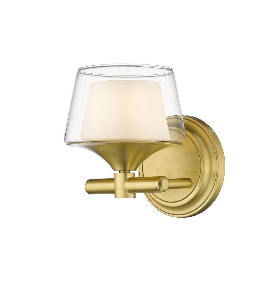 Laguna - 1 Light - 6 inch - Satin Gold - Bath Vanity Light