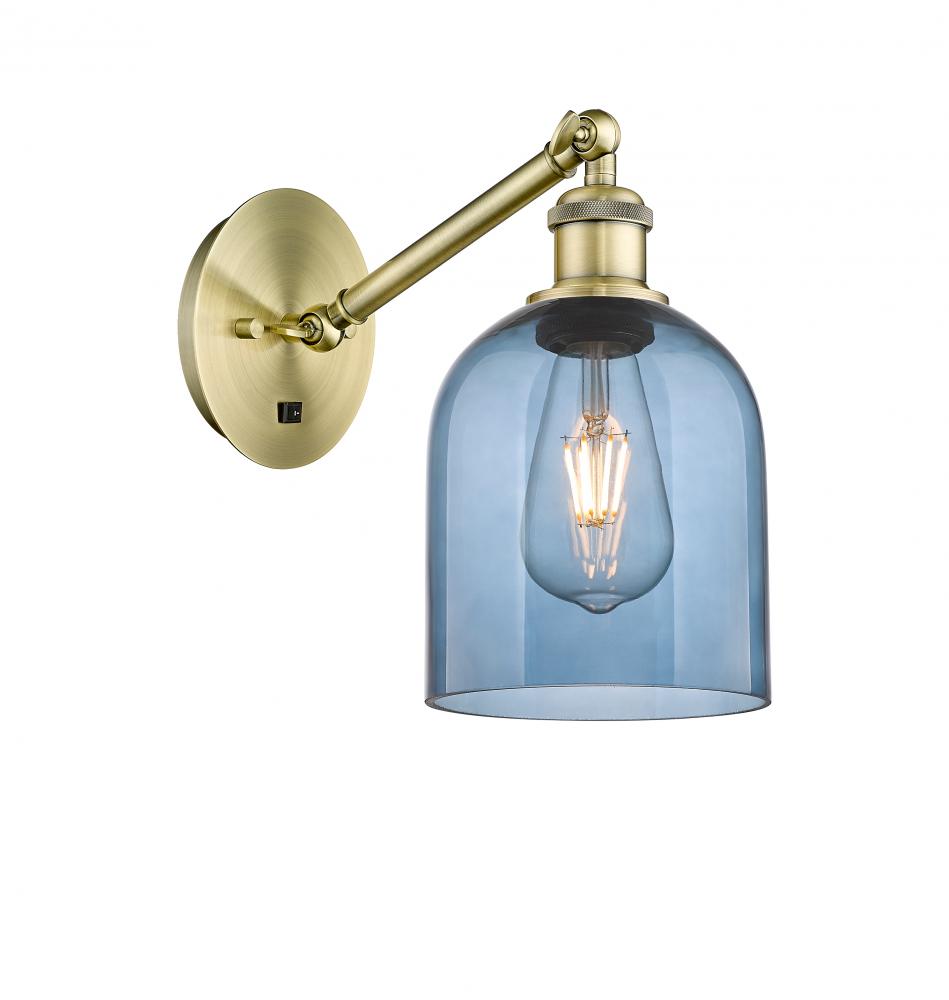 Bella - 1 Light - 6 inch - Satin Gold - Sconce