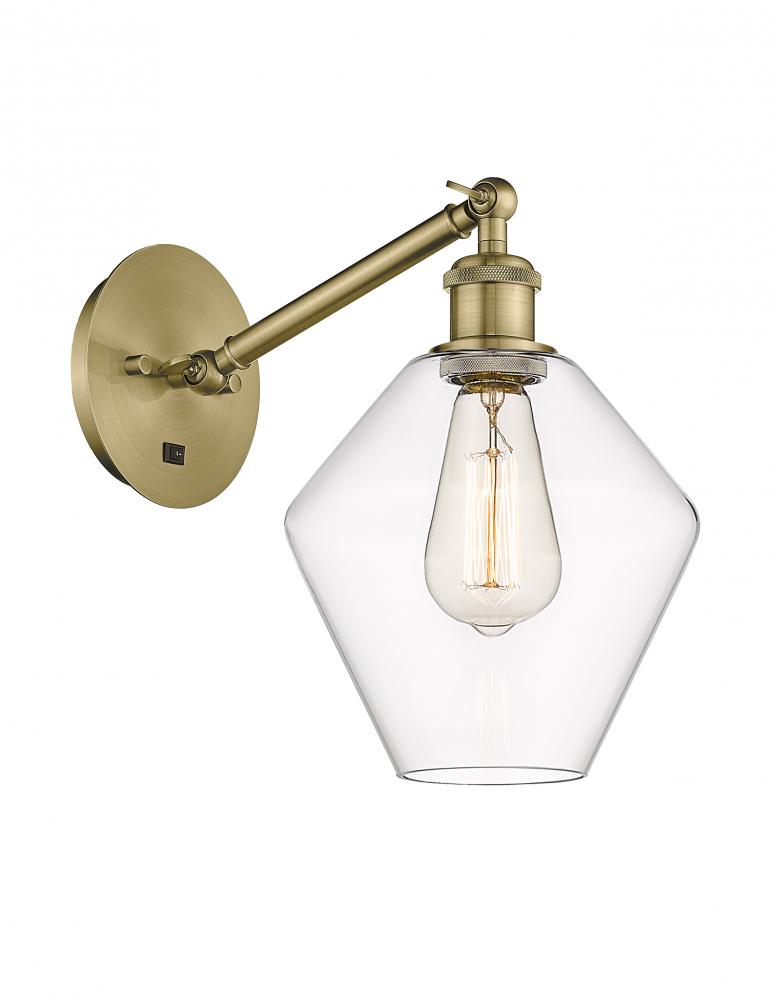 Cindyrella - 1 Light - 8 inch - Antique Brass - Sconce