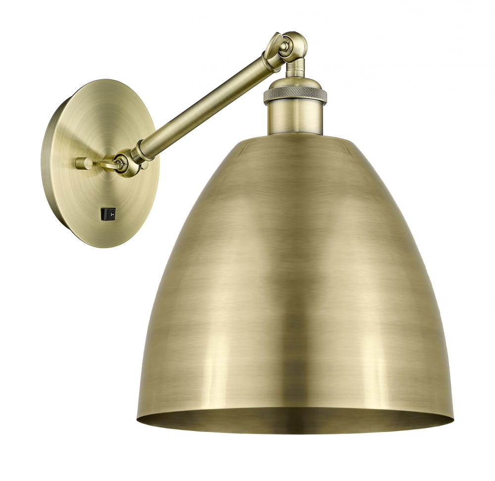 Bristol - 1 Light - 9 inch - Satin Gold - Sconce