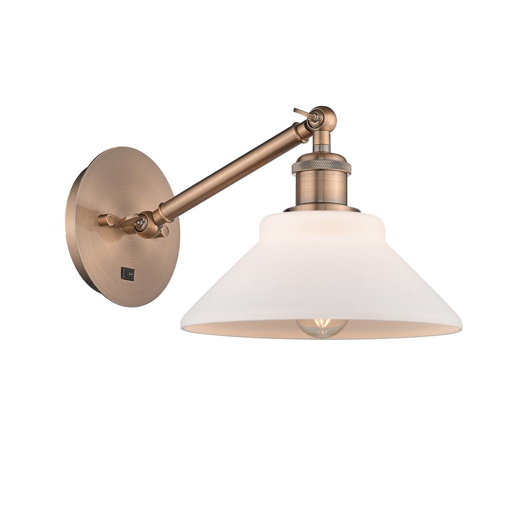 Orwell - 1 Light - 8 inch - Antique Copper - Sconce