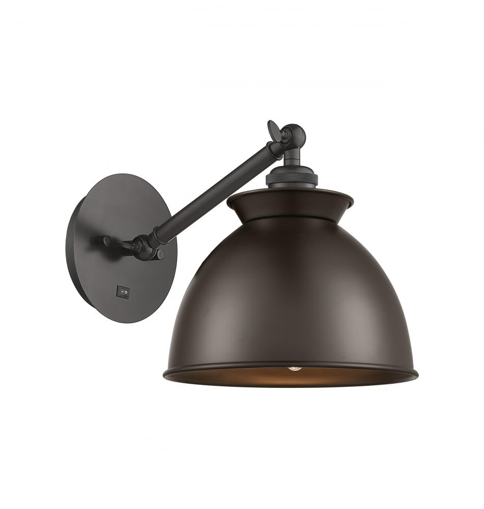 Adirondack - 1 Light - 8 inch - Oil Rubbed Bronze - Sconce