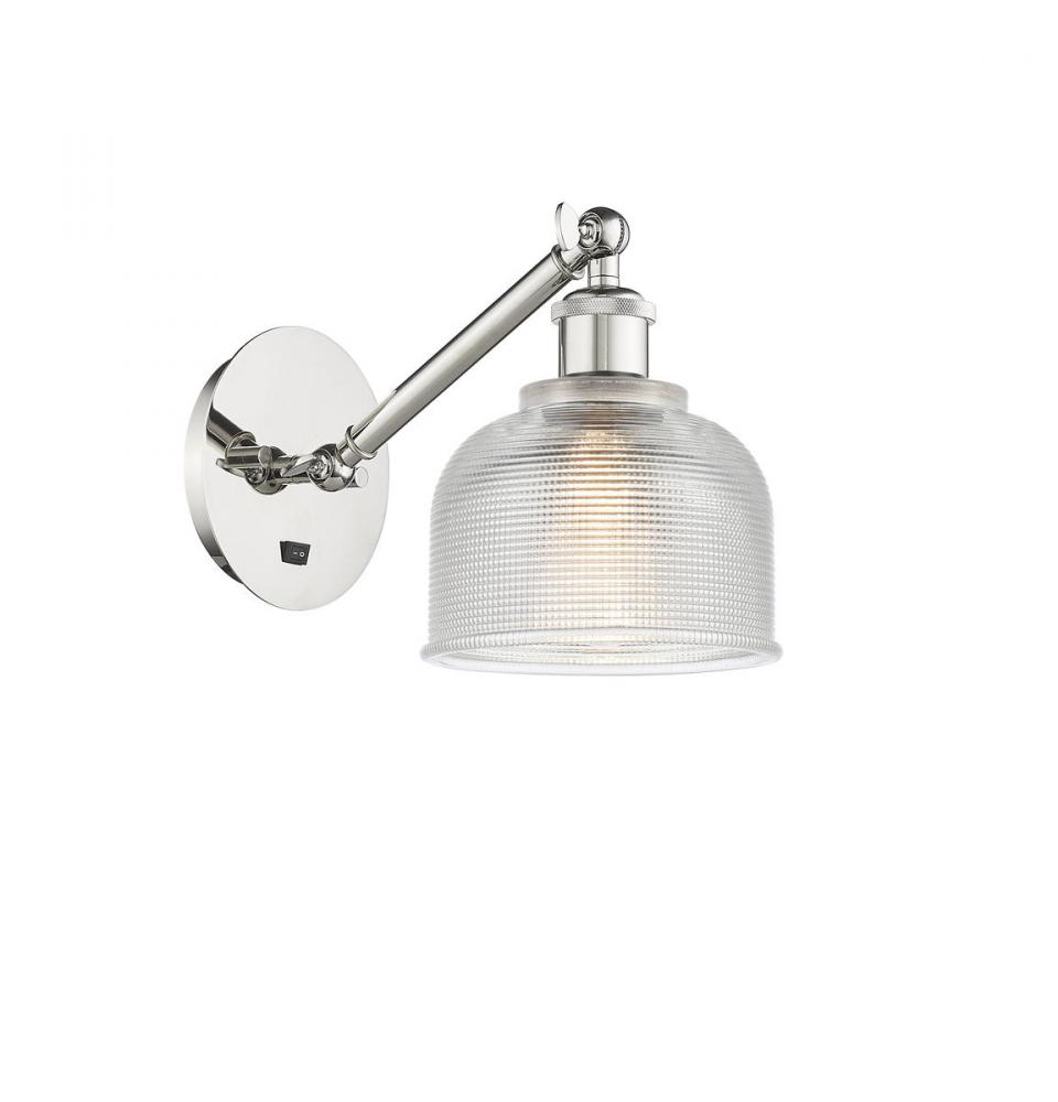 Dayton - 1 Light - 6 inch - Polished Nickel - Sconce