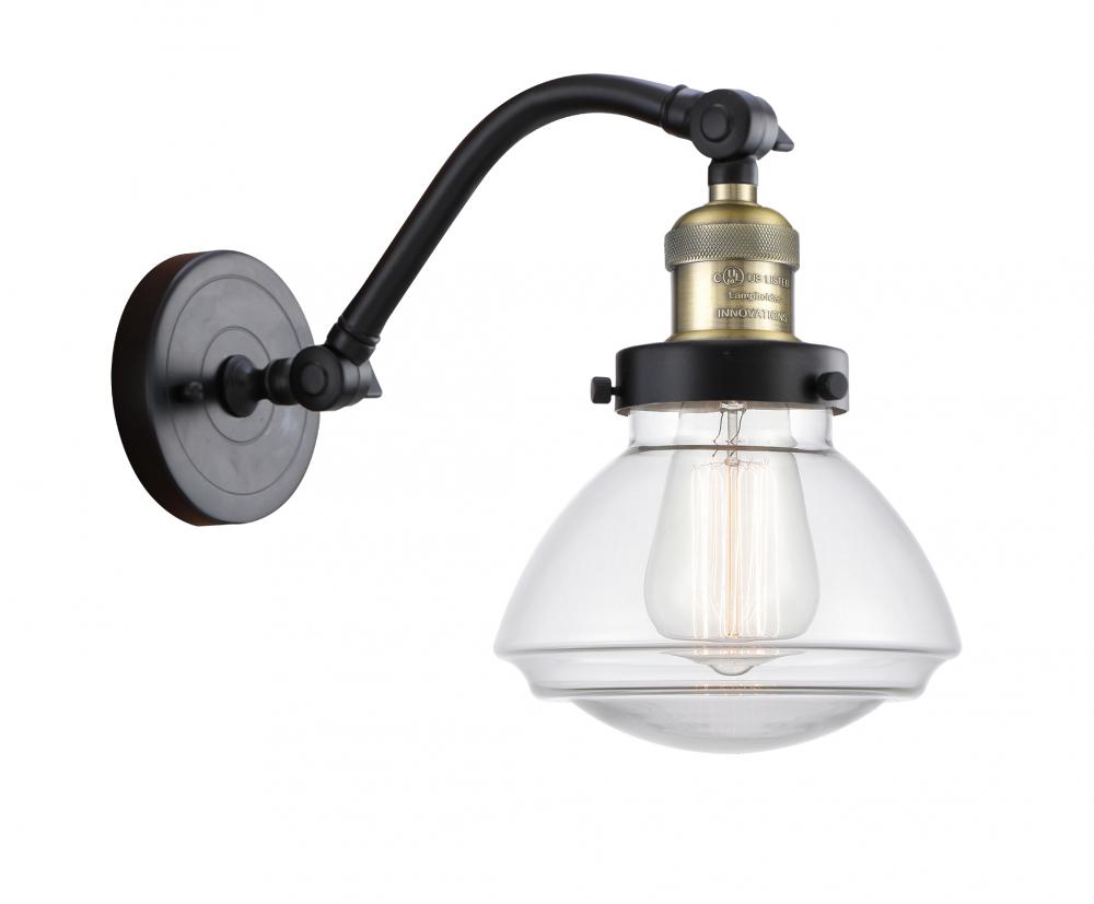 Olean - 1 Light - 7 inch - Black Antique Brass - Sconce