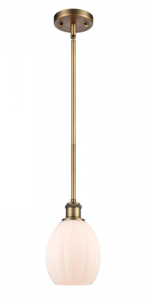 Eaton - 1 Light - 6 inch - Brushed Brass - Mini Pendant