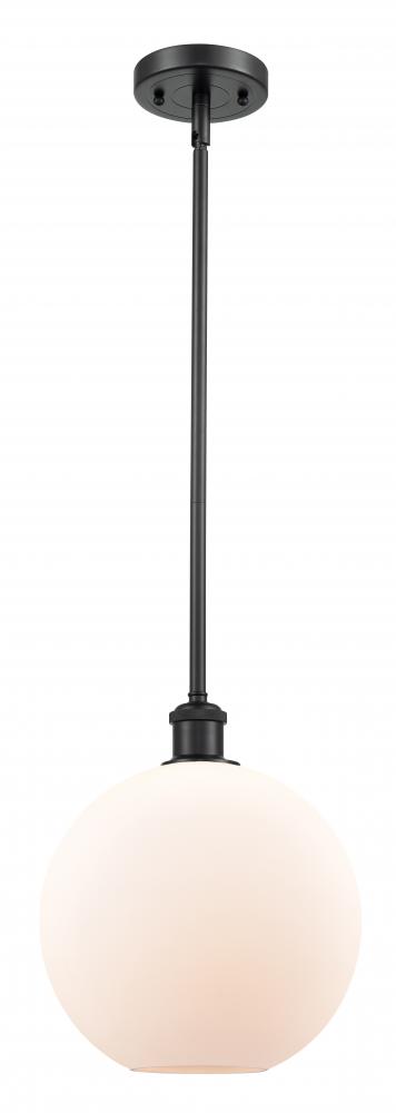 Athens - 1 Light - 10 inch - Matte Black - Mini Pendant