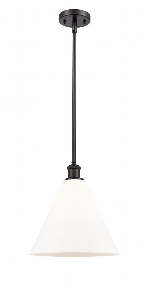 Berkshire - 1 Light - 12 inch - Oil Rubbed Bronze - Mini Pendant