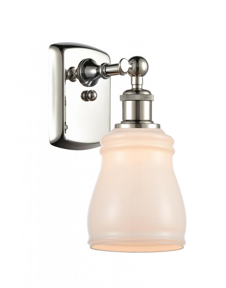 Ellery - 1 Light - 5 inch - Polished Nickel - Sconce