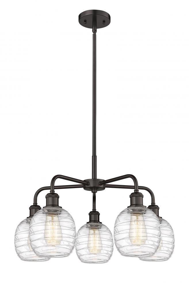 Belfast - 5 Light - 24 inch - Oil Rubbed Bronze - Chandelier