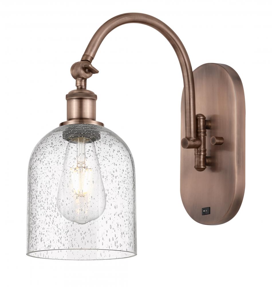 Bella - 1 Light - 6 inch - Antique Copper - Sconce