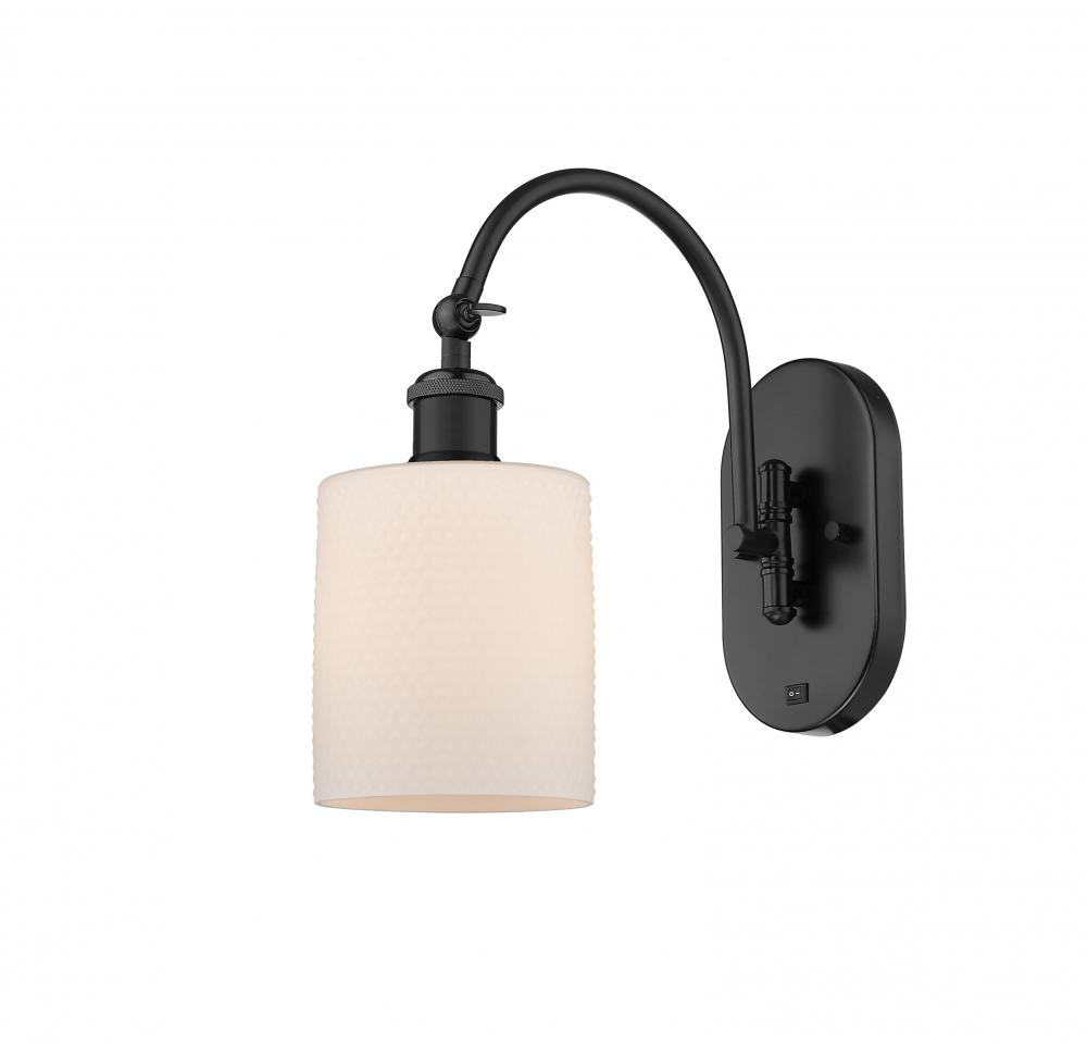 Cobbleskill - 1 Light - 5 inch - Matte Black - Sconce