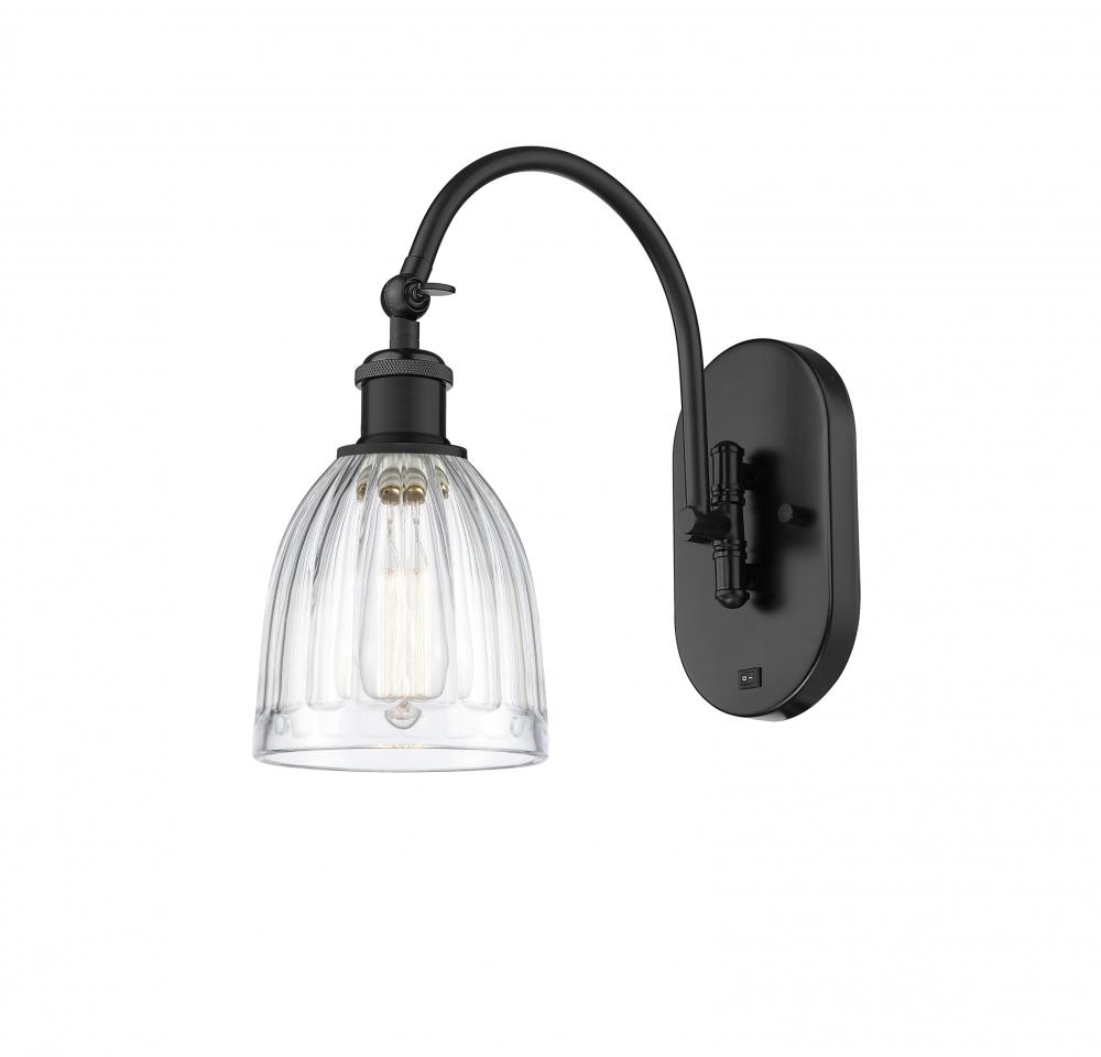 Brookfield - 1 Light - 6 inch - Matte Black - Sconce