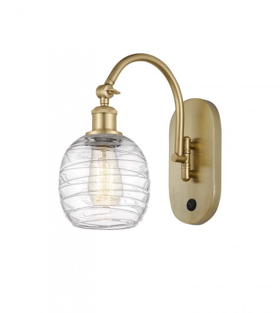 Belfast - 1 Light - 6 inch - Satin Gold - Sconce