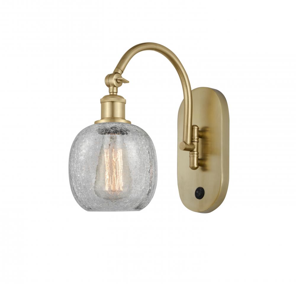 Belfast - 1 Light - 6 inch - Satin Gold - Sconce