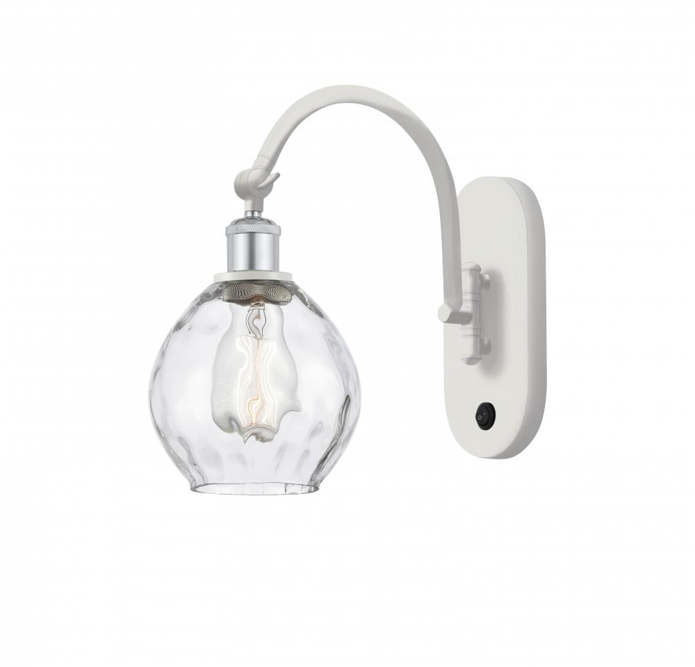 Waverly - 1 Light - 6 inch - White Polished Chrome - Sconce