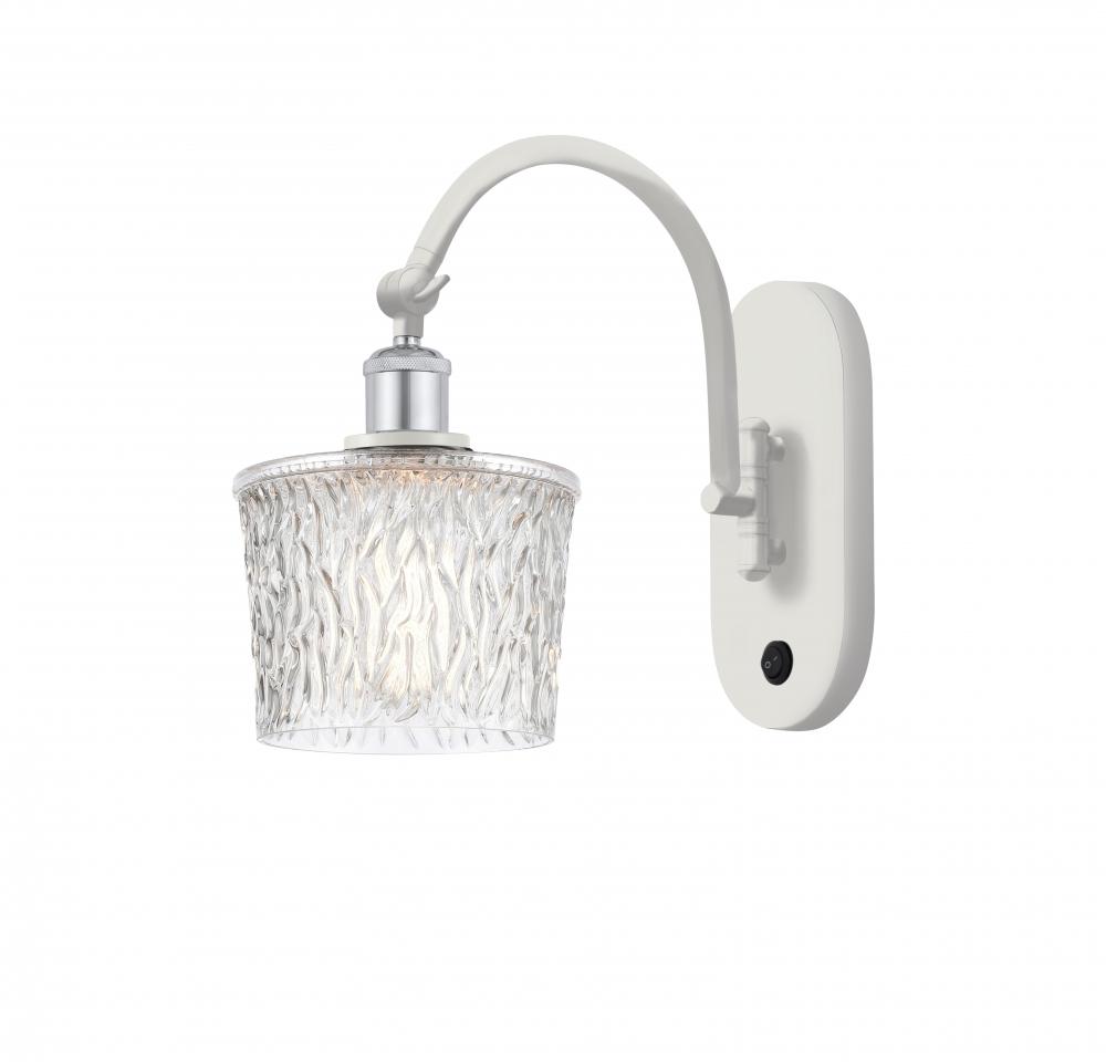 Niagara - 1 Light - 7 inch - White Polished Chrome - Sconce