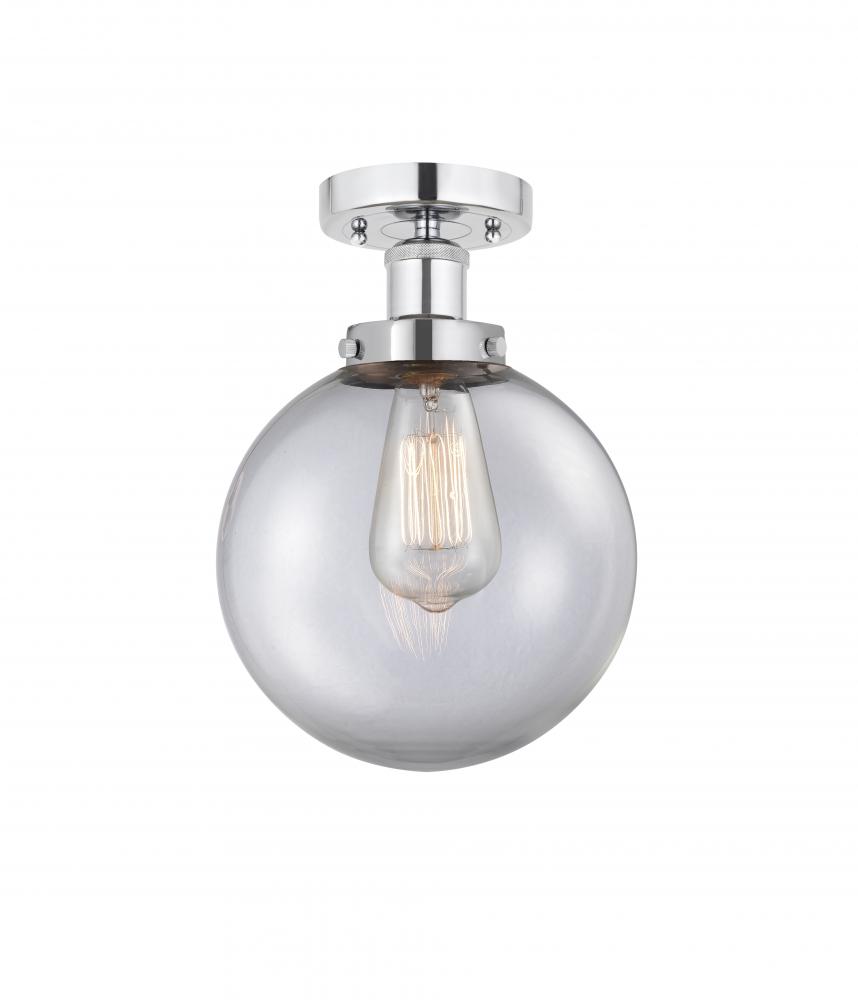 Beacon - 1 Light - 8 inch - Polished Chrome - Semi-Flush Mount