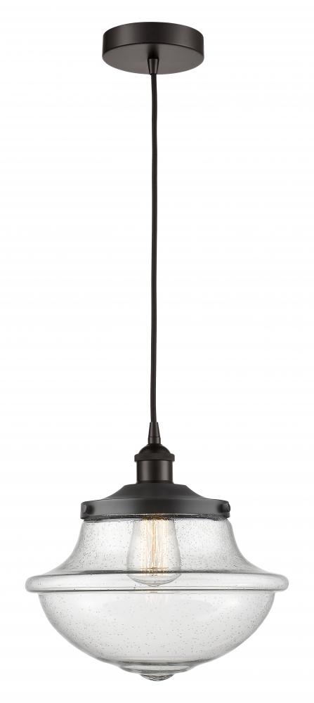 Oxford - 1 Light - 12 inch - Oil Rubbed Bronze - Mini Pendant