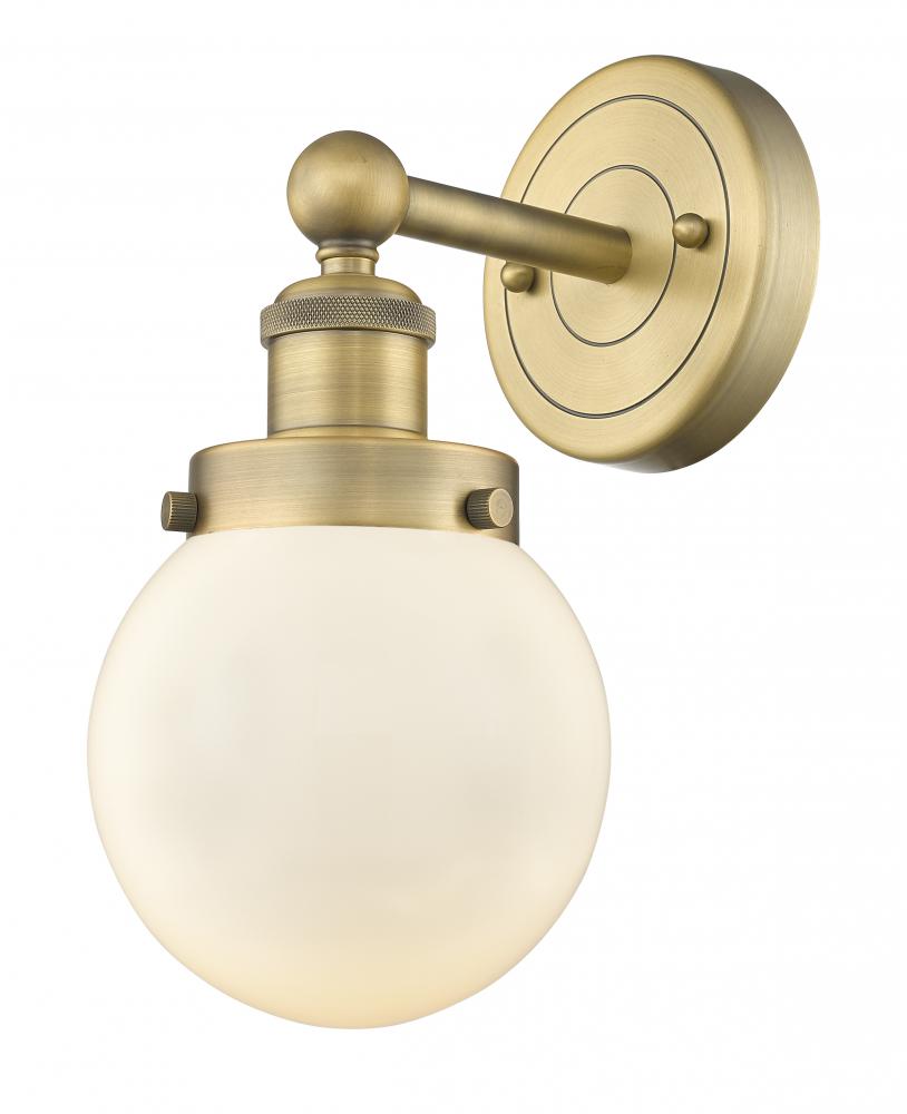 Beacon - 1 Light - 6 inch - Brushed Brass - Sconce