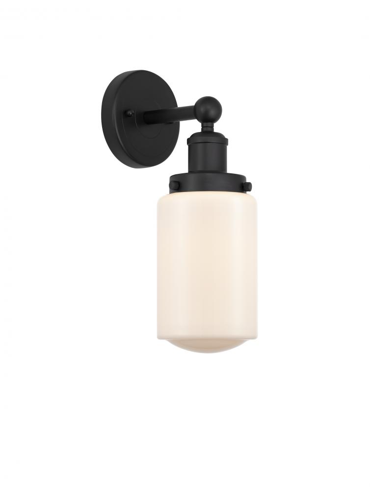 Dover - 1 Light - 5 inch - Matte Black - Sconce