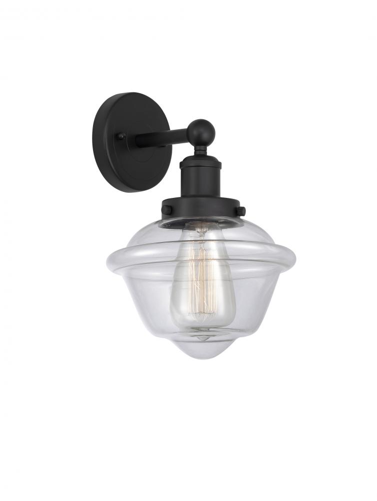 Oxford - 1 Light - 7 inch - Matte Black - Sconce