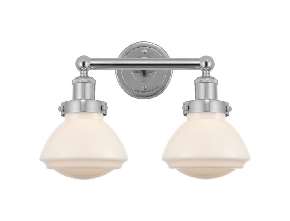 Olean - 2 Light - 16 inch - Polished Chrome - Bath Vanity Light