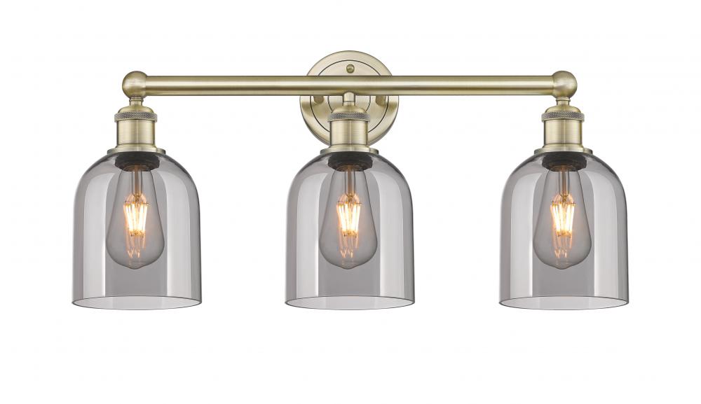 Bella - 3 Light - 24 inch - Antique Brass - Bath Vanity Light